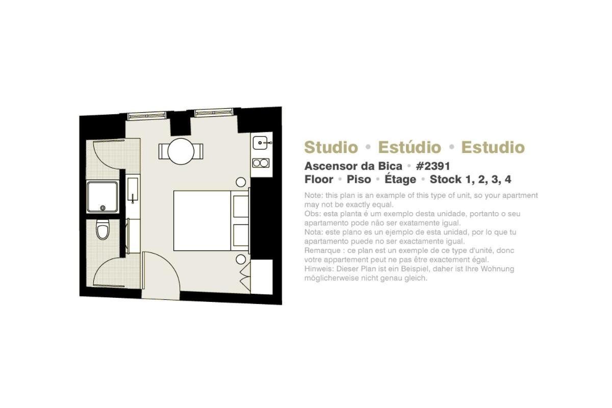 Ascensor Da Bica - Lisbon Serviced Apartments Exterior foto