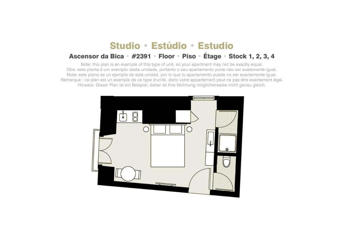 Ascensor Da Bica - Lisbon Serviced Apartments Exterior foto