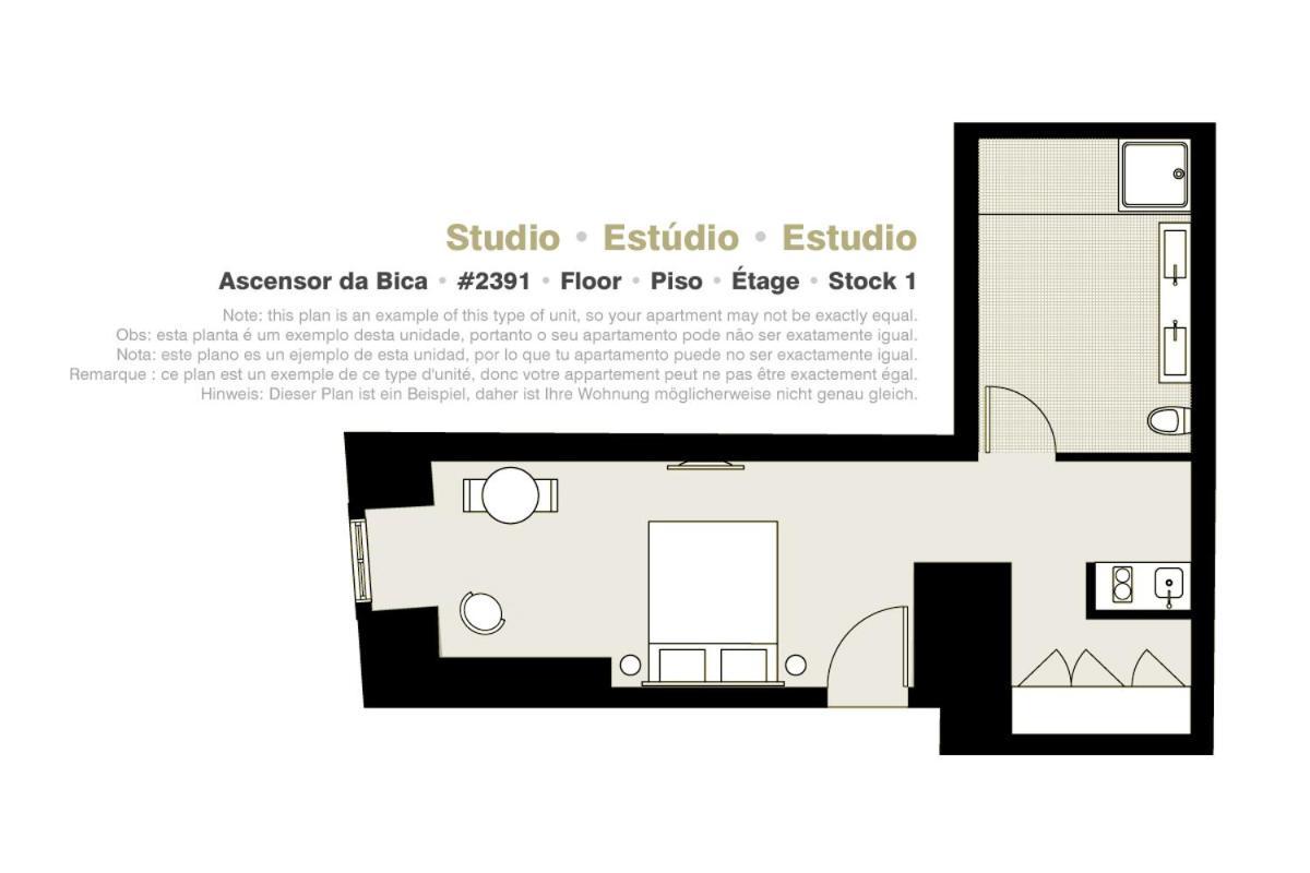 Ascensor Da Bica - Lisbon Serviced Apartments Exterior foto